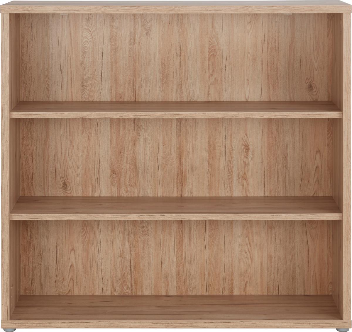 Polica Ducato - boje hrasta, Moderno, drvni materijal/metal (120/116/40cm) - Premium Living