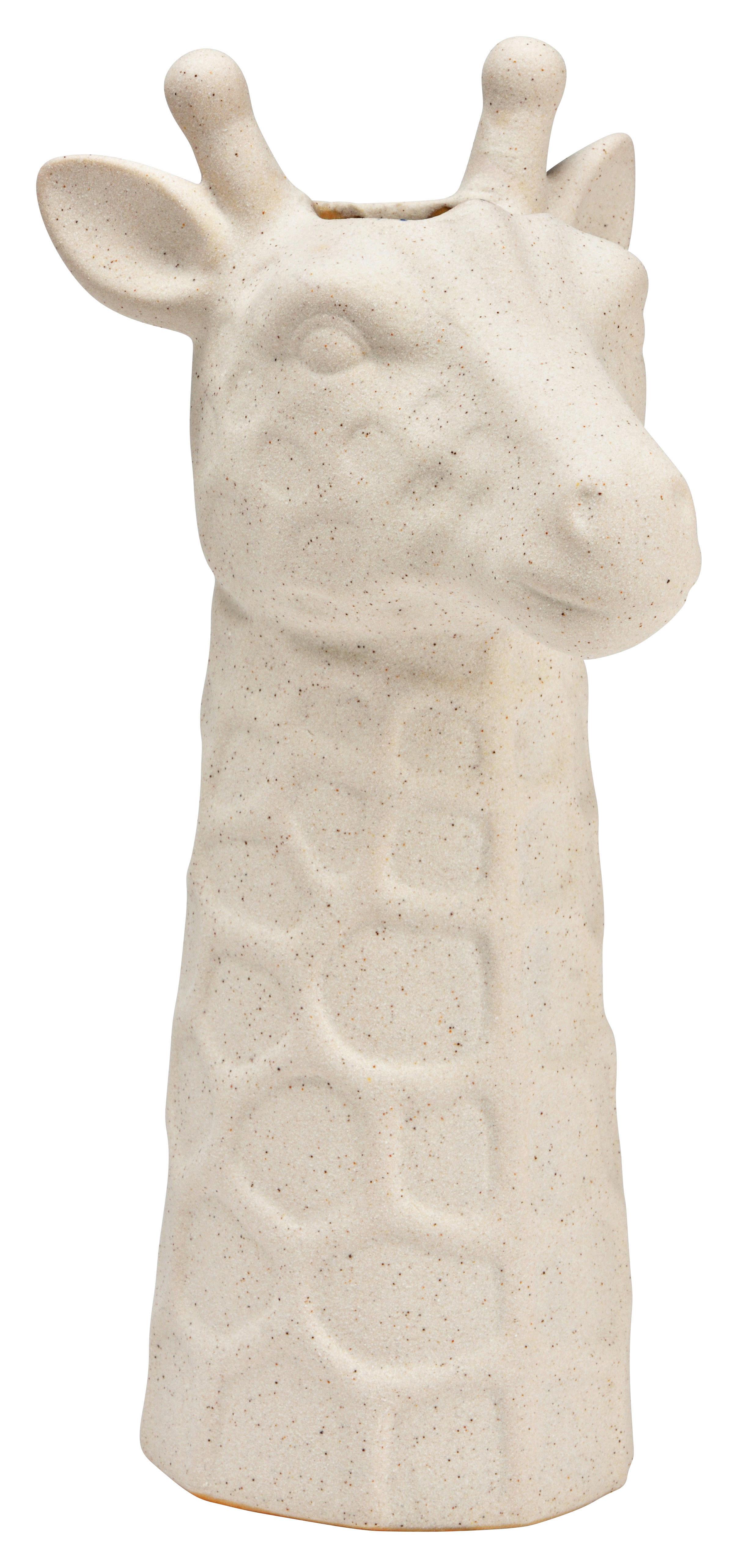 Vase Keramik Weiß - Weiß, Basics, Keramik (14,0/26,0/12,0cm)