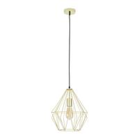 Függőlámpa Skeletton - aranyszínű, fém (30/110cm) - Modern Living