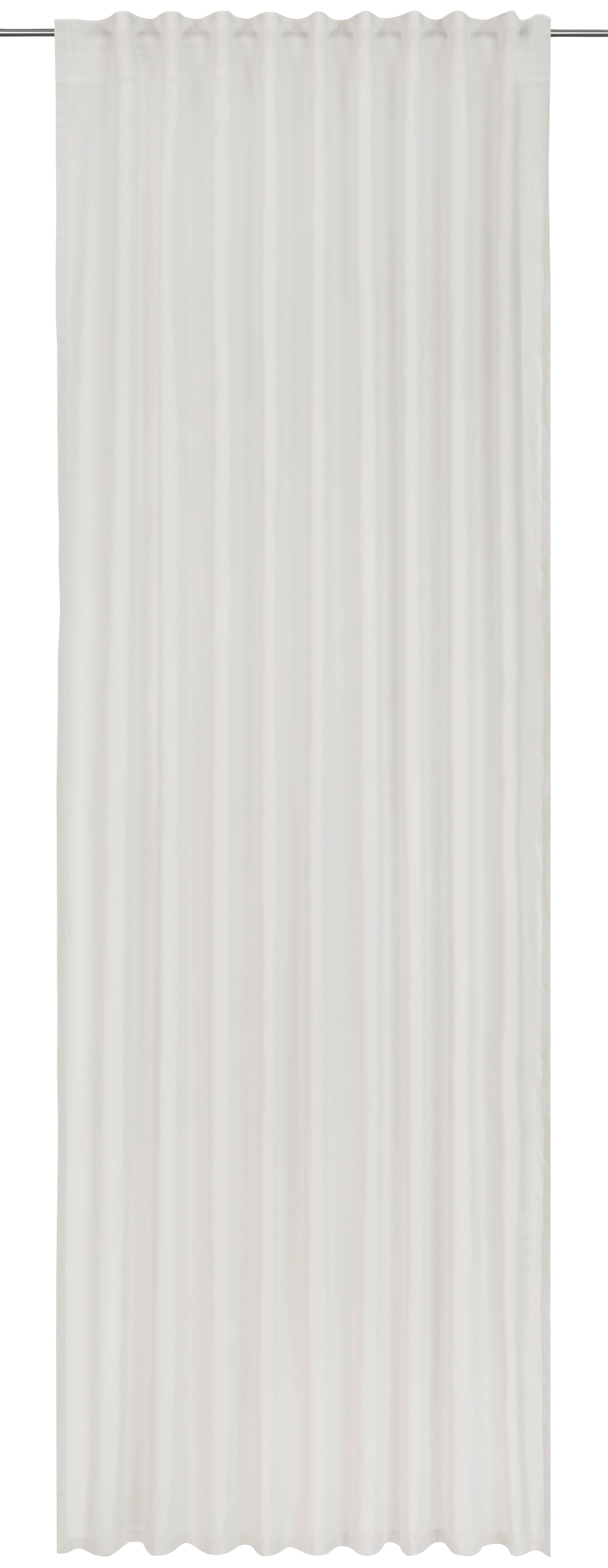 Fertigvorhang Bio-Helene in Offwhite ca. 140x255cm - Naturfarben, Modern, Textil (140/255cm) - ecoTree