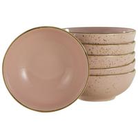 Set Posod Rose, 6-Delni - svetlo roza, Trend, keramika (16,5cm) - Creatable