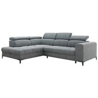 Kutna Garnitura Mason - tamno siva/crna, Moderno (211/99/271cm) - Modern Living