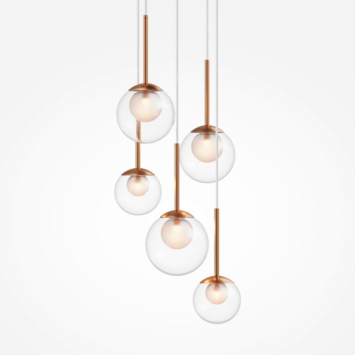 Pendelleuchte Basic Form Goldfarben max. 20 Watt - Goldfarben, MODERN, Metall (45/64,1cm) - MAYTONI