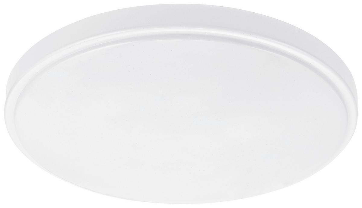 Deckenleuchte Norma max. 60 Watt - Opal, Konventionell, Kunststoff/Metall (52cm) - Modern Living