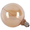 LED-LJUSKÄLLA C82222MM - bärnstensfärgad, Klassisk, metall/glas (12,5/16,6cm) - Mömax