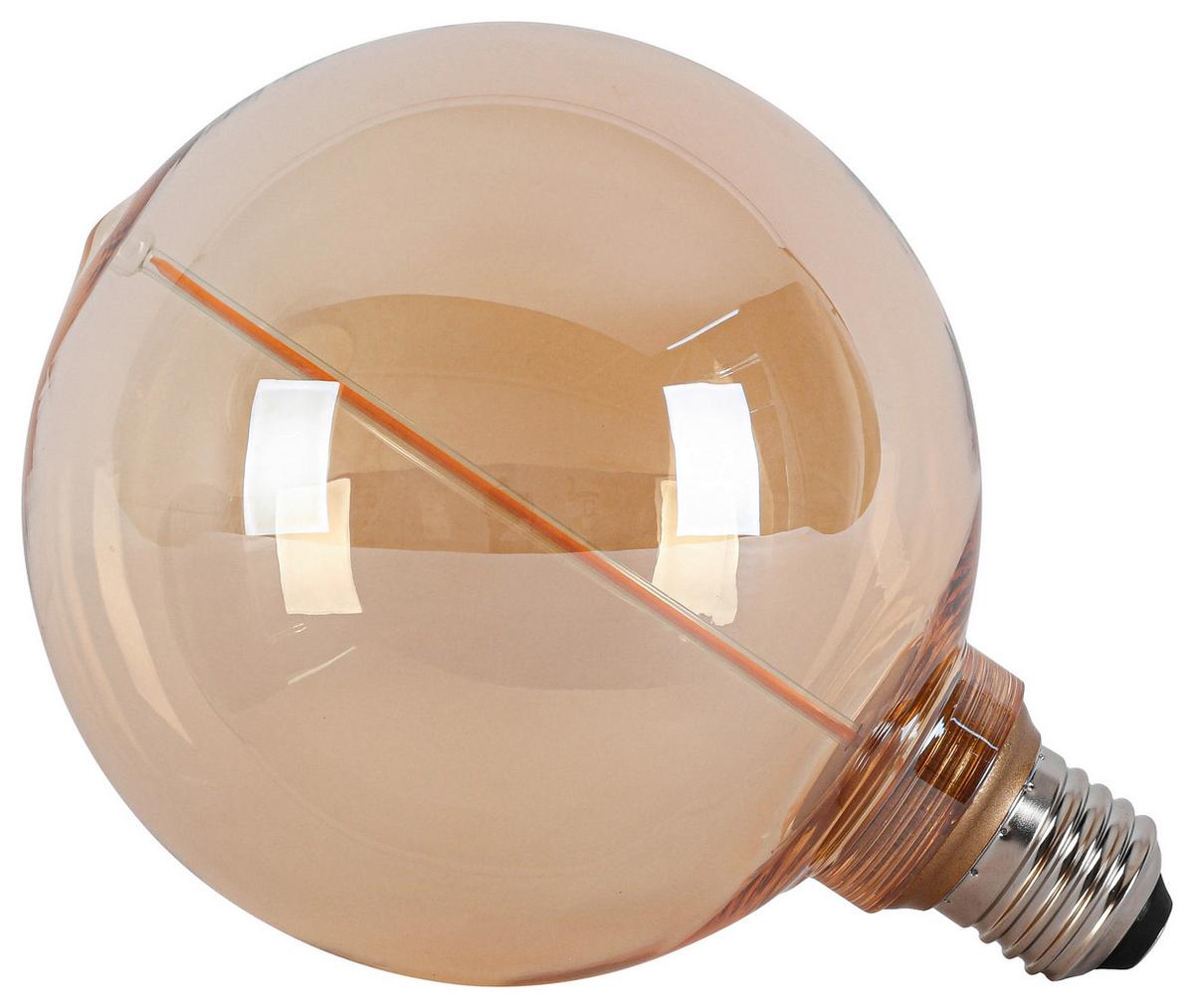Led Žarulja C82222mm - boje jantara, Konvencionalno, staklo/metal (12,5/16,6cm) - Modern Living