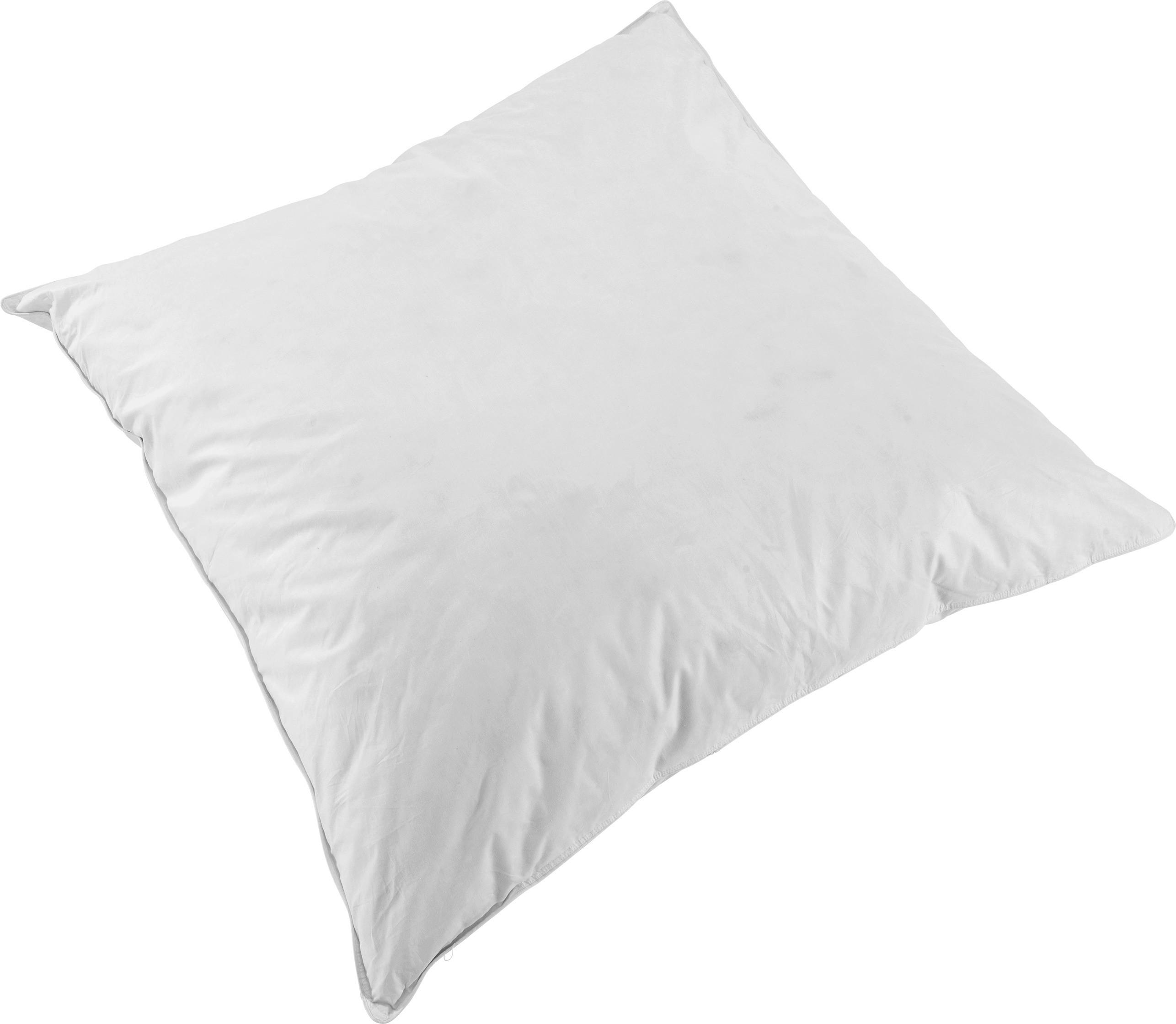 Kopfkissen Henri in Weiß ca. 80x80cm - Weiß, Textil (80/80cm) - Modern Living