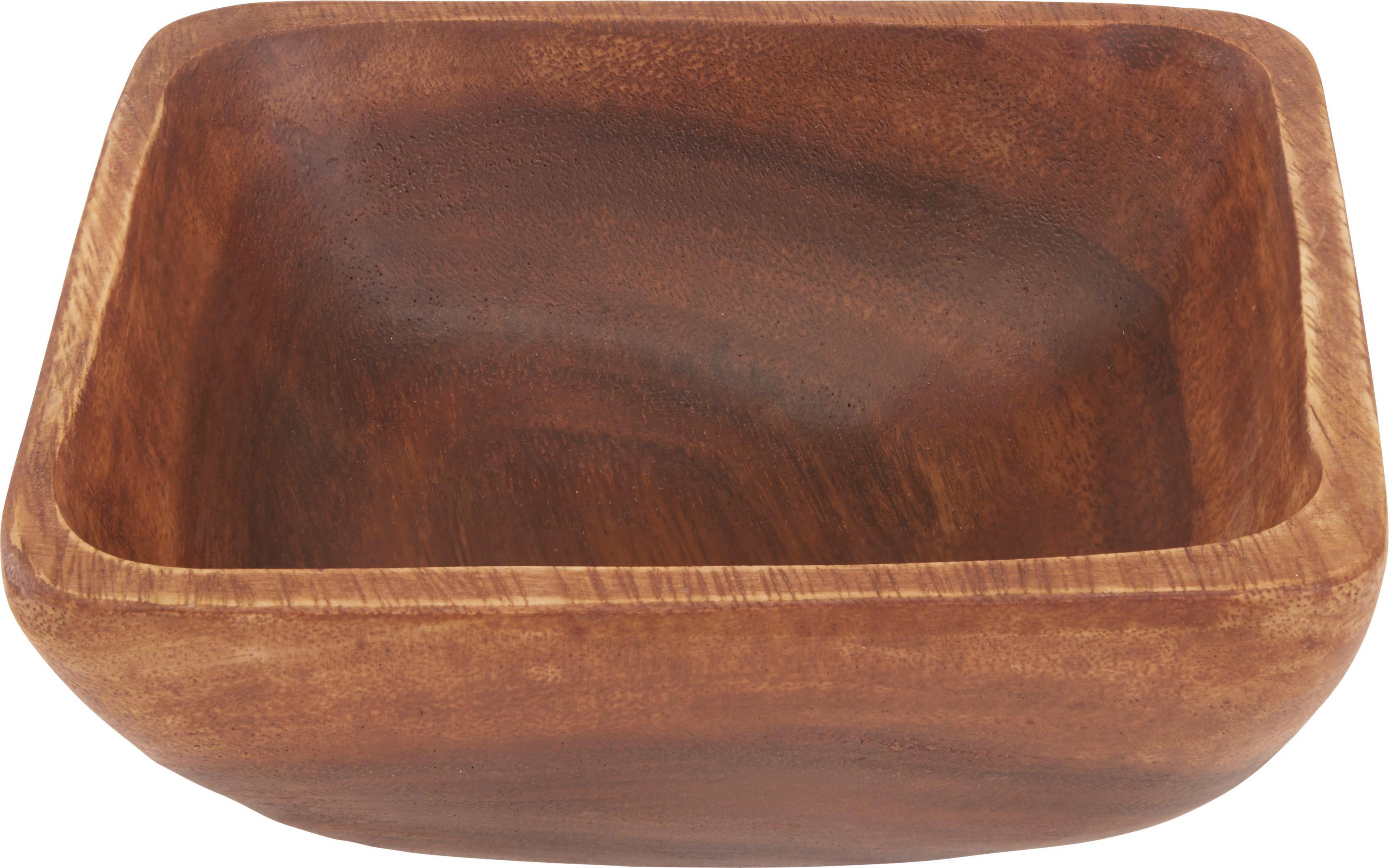 Dekoschale Masai Braun - Braun, LIFESTYLE, Holz (15,5/15,5/5cm) - Mömax modern living
