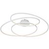 LED-TAKLAMPA WILMA - vit, Modern, metall/plast (65/80/15,5cm) - Mömax