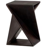 Beistelltisch Ikem Dunkelbraun - Dunkelbraun, Design, Holz (41/41/61cm) - Livetastic