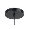 LED-HÄNGLAMPA MIKE - vit/svart, Modern, metall/plast (40/40/130cm) - Mömax