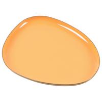 Dekotablett Windy Orange - Orange, Metall (13,5/16cm) - Mömax