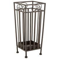 Schirmständer Rostfarben - Rostfarben, ROMANTIK / LANDHAUS, Metall (20/46/20cm) - Mömax