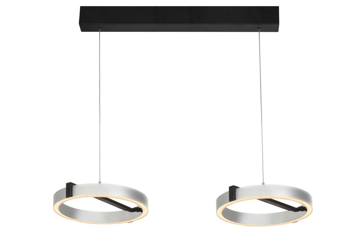 LAMPA WISZĄCA LED DRITO - przezroczysty, Trend, tworzywo sztuczne/metal (83/29/50-200cm) - Dieter Knoll
