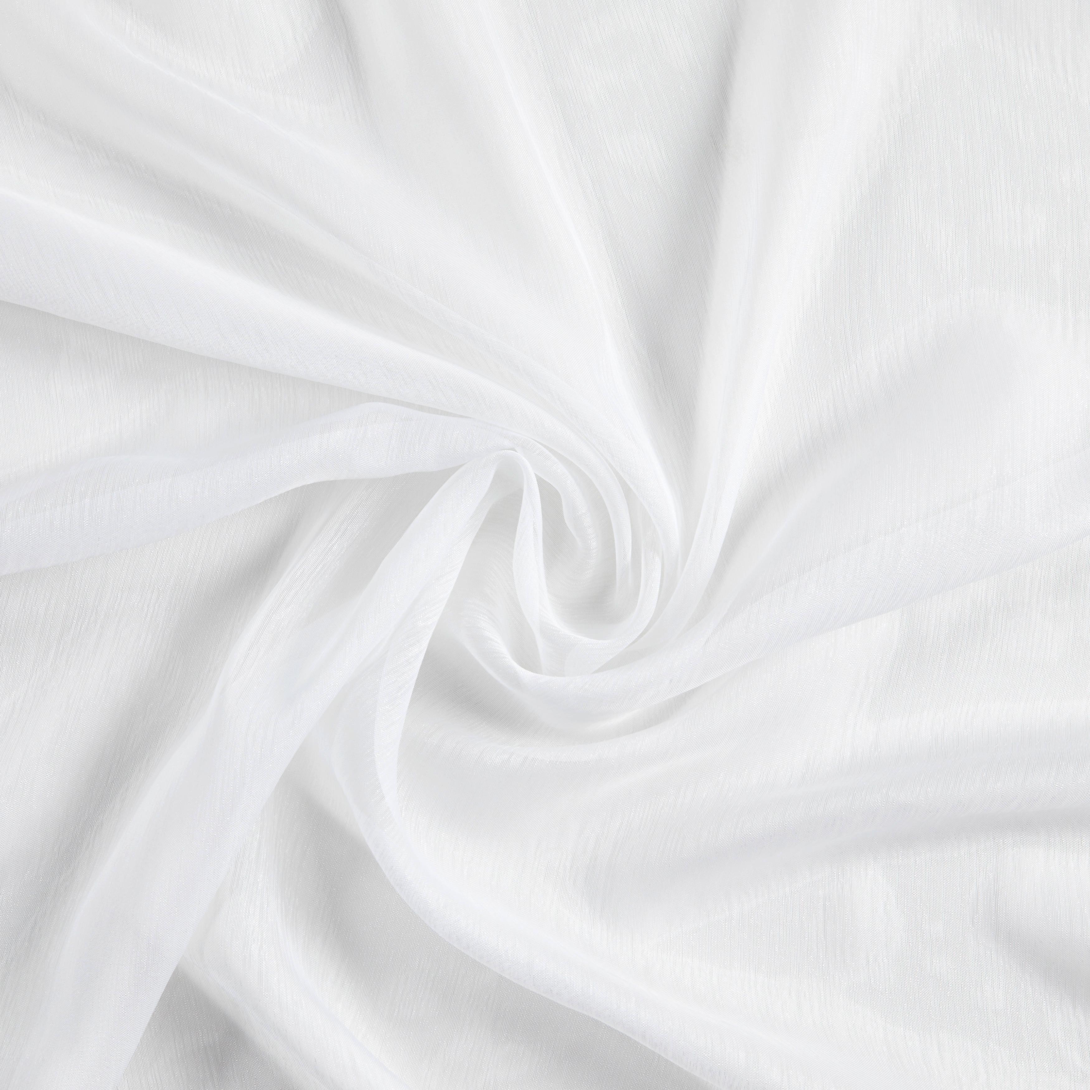 Ösenvorhang Dolly ca. 140x245cm - Weiß, Textil (140/245cm) - Modern Living