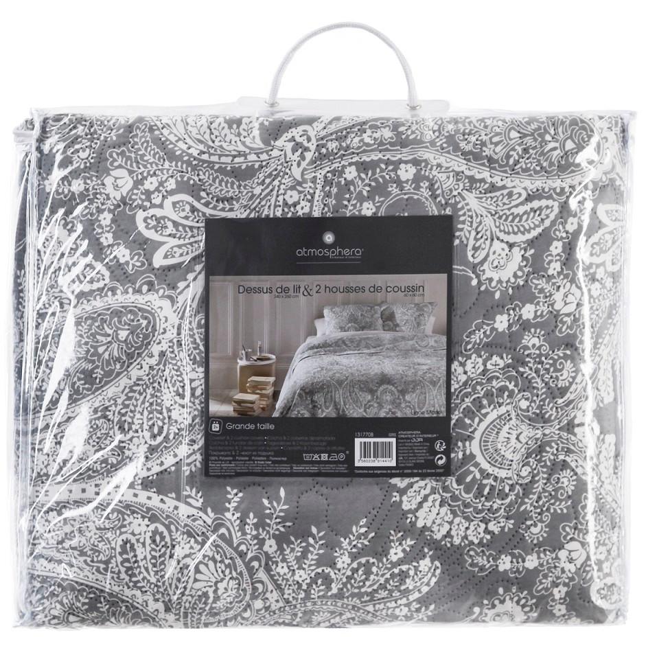 Set cuvertură și 2 fețe pernă Marie cca. 260X240/2x60x60cm - Basics (260/240/1cm)