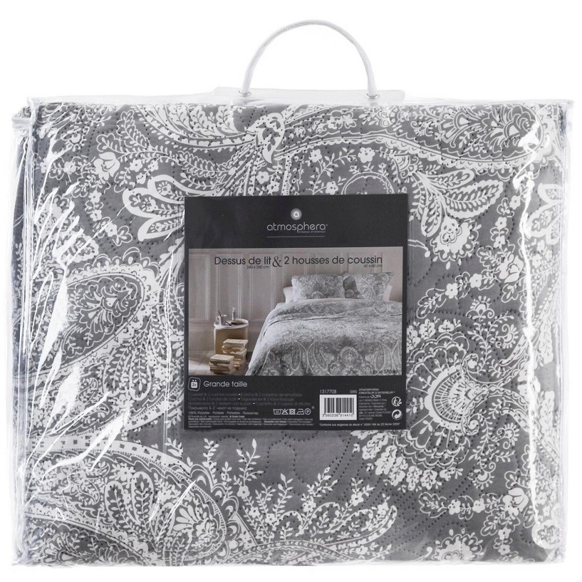 Set cuvertură și 2 fețe pernă Marie cca. 260X240/2x60x60cm - Basics (260/240/1cm)