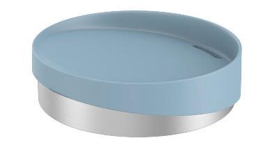 Posodica Za Milo Chris - modra, Moderno, steklo (11/3cm) - Premium Living