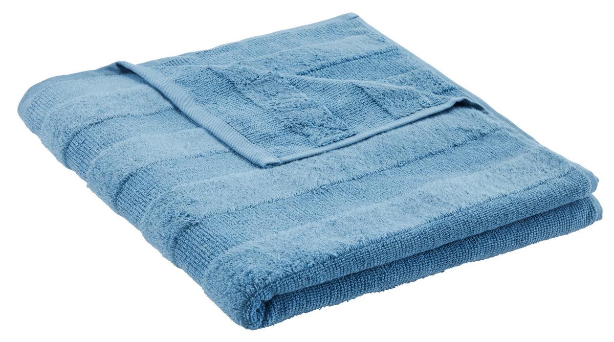 Törölköző Chris 70/140cm - kék, textil (70/140cm) - Premium Living