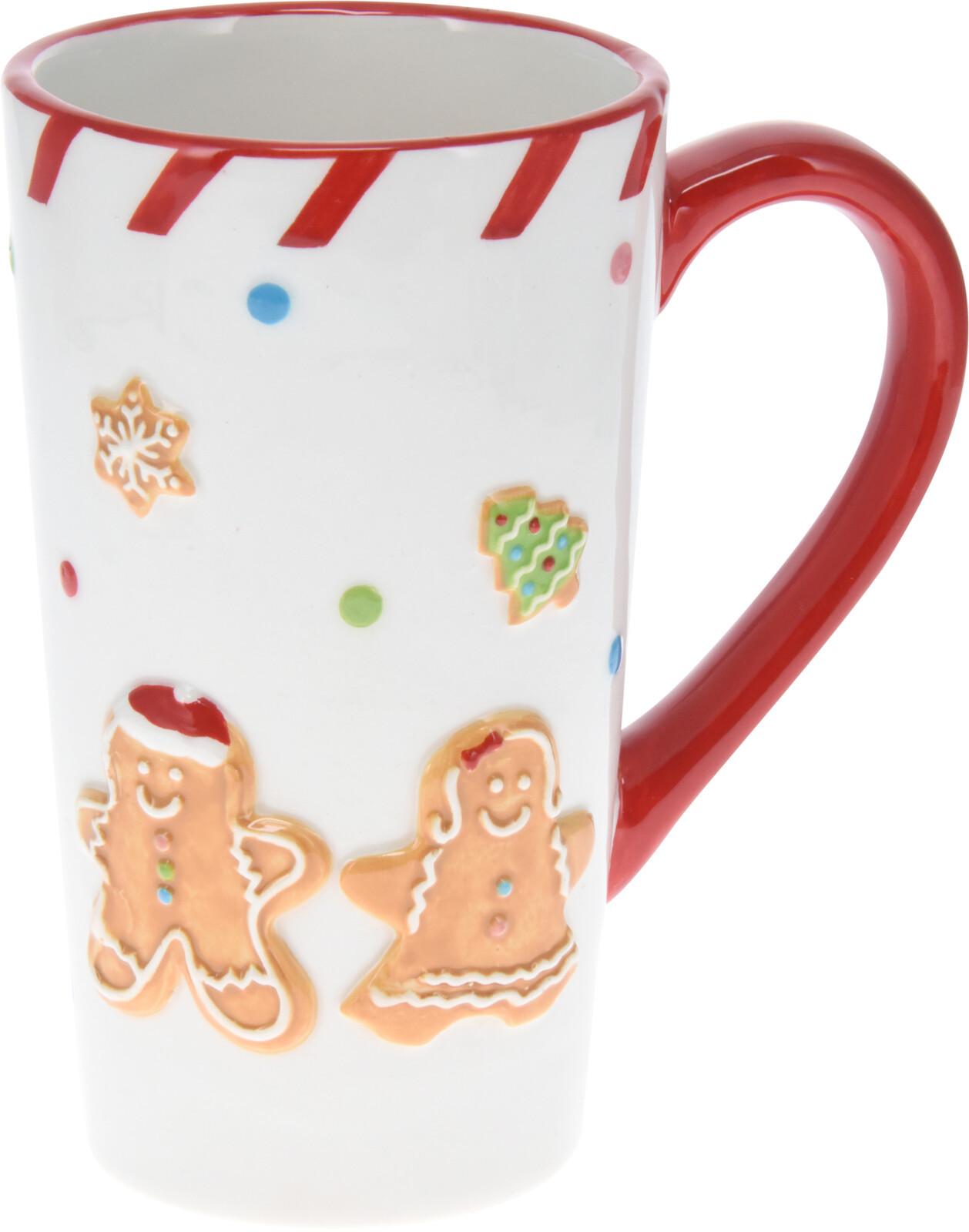 Cană cca. 15 cm Joelle - multicolor, Basics, ceramică (13,4/15,3cm)
