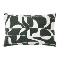 Zierkissen Lino Olivgrün ca. 40x60cm - Olivgrün, Textil (40/60cm) - Mömax