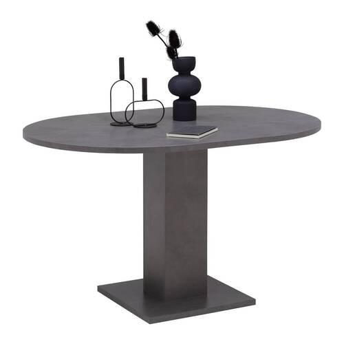 Ausziehtisch Tap in Graphitfarben - Graphitfarben, Basics, Holzwerkstoff (90-130/90/76cm) - Mömax