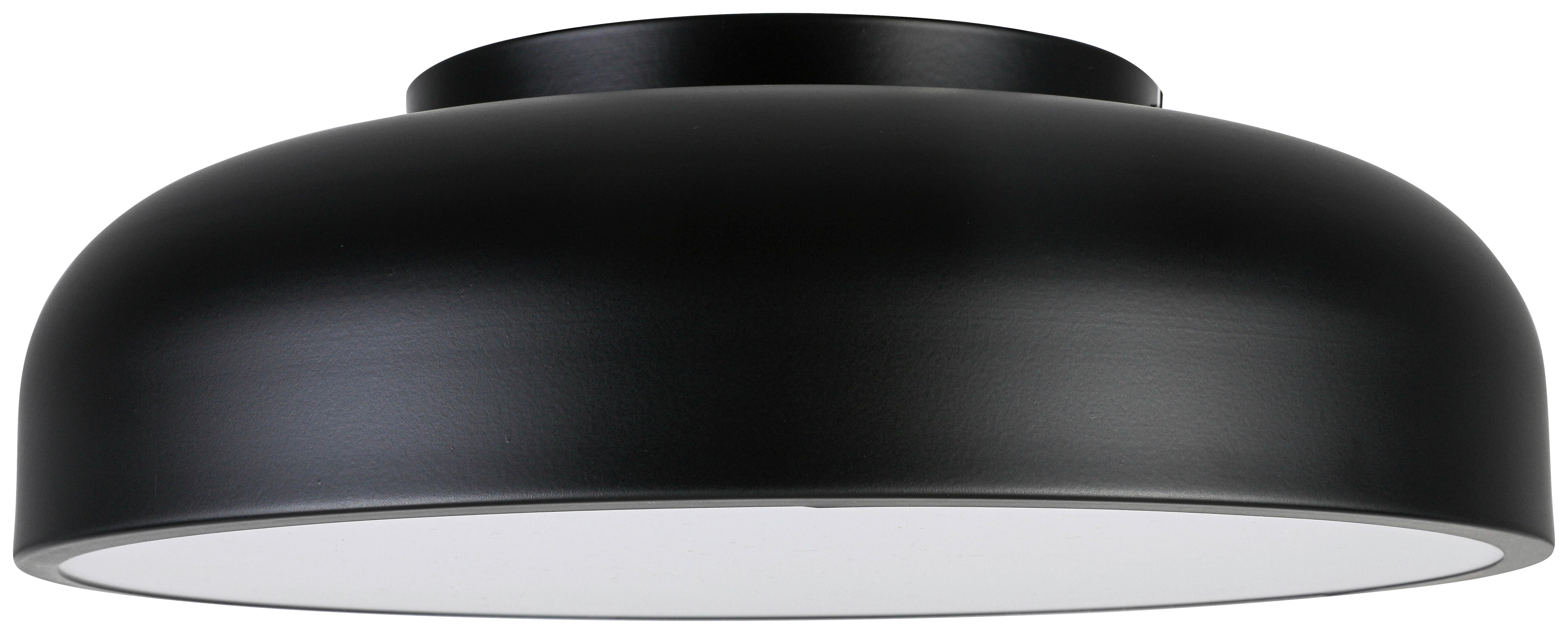 LED-TAKLAMPA MIKE - vit/svart, Modern, metall/plast (35/35/11cm) - Mömax
