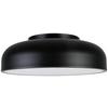 LED-TAKLAMPA MIKE - vit/svart, Modern, metall/plast (35/35/11cm) - Mömax