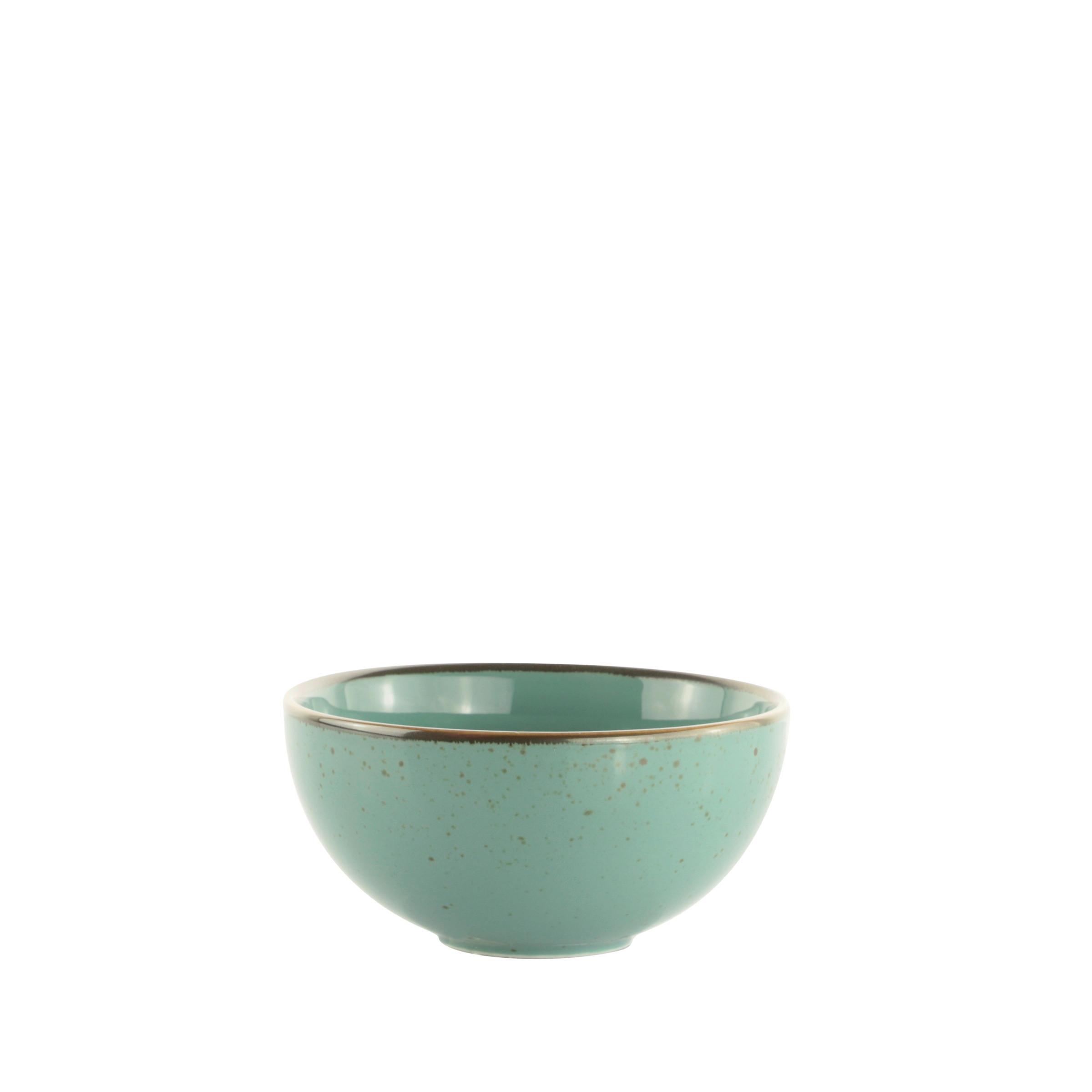 Schale Capri aus Porzellan Ø 11,5cm - Grün, Modern, Keramik (11,5/5,7cm) - Mömax