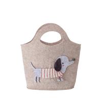 Ajándéktasak Barney - bézs, Konventionell, textil (20/5/20cm) - Modern Living