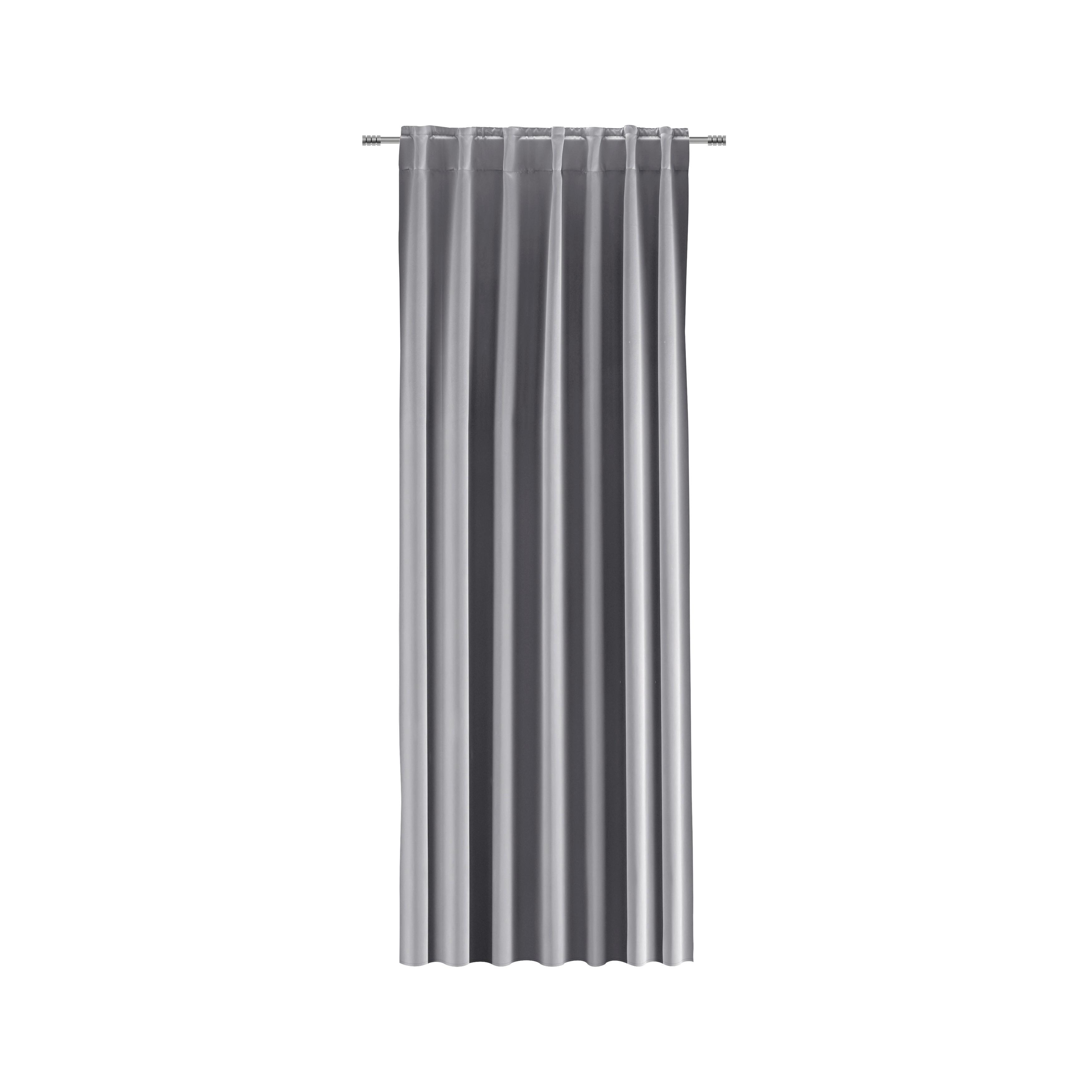 Verdunkelungsvorhang Riccardo ca. 140x245cm - Anthrazit, Modern, Textil (140/245cm) - Premium Living
