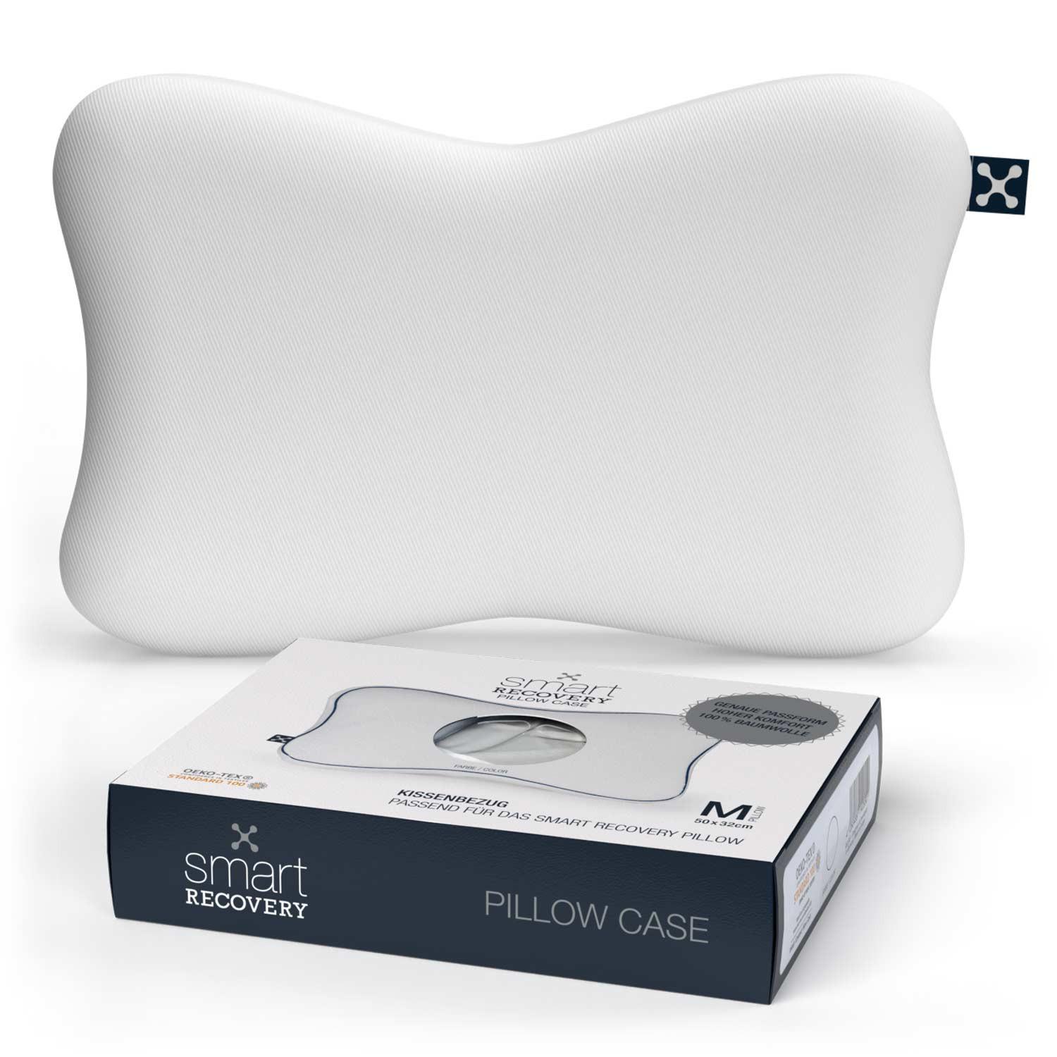 POSZWA NA PODUSZKĘ POD KARK 1030014 WEIß - biały, Basics, tkanina (50/11,5/32cm) - Smartsleep