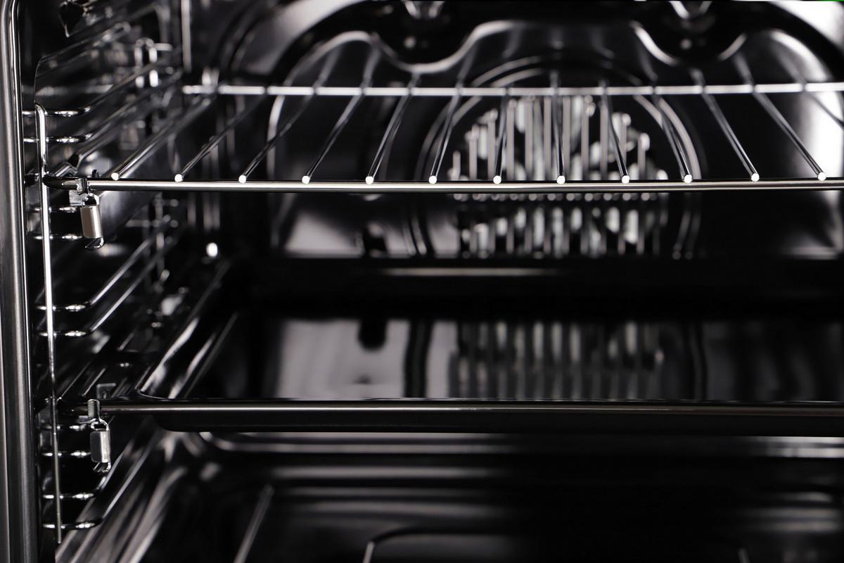 Einbaubackofen AB141-26 Schwarz - Schwarz, Trend, Glas/Metall (59,4/59,5/52,1cm) - Respekta