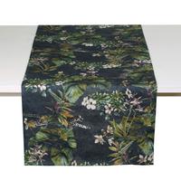 BIEŻNIK IMPERIAL - antracytowy, Basics, tkanina (50/70cm) - Pichler