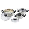 Set Oale Pentru Gatit Irmi - clar/culoare inox, Konventionell, plastic/sticlă - Based Set Oale Pentru Gatit Irmi - clar/culoare inox, Konventionell, plastic/sticlă - Based