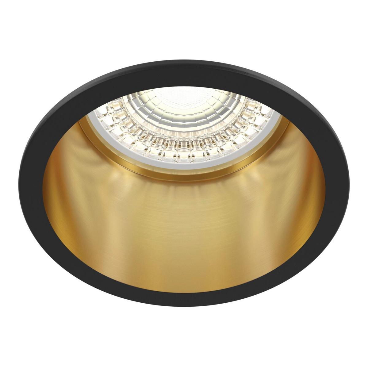 Stropna Svetilka Reif - zlate barve/črna, Trend, kovina (6,8/5,4cm) - MAYTONI