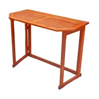 Balkontisch klappbar ca. 100x50x75 cm Holz - Braun, Basics, Holz (100/50/75cm)