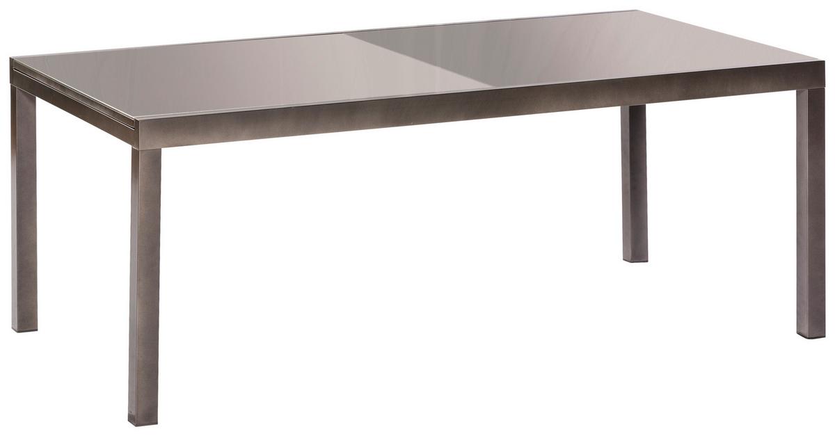 Vrtni Set Amalfi, 9-Delni, Aluminij - siva/barve grafita, Moderno, kovina/tekstil - Gardenson
