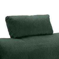 Kutna Garnitura Lille - zelena, Moderno, tekstil (58/23/10cm) - Best Price