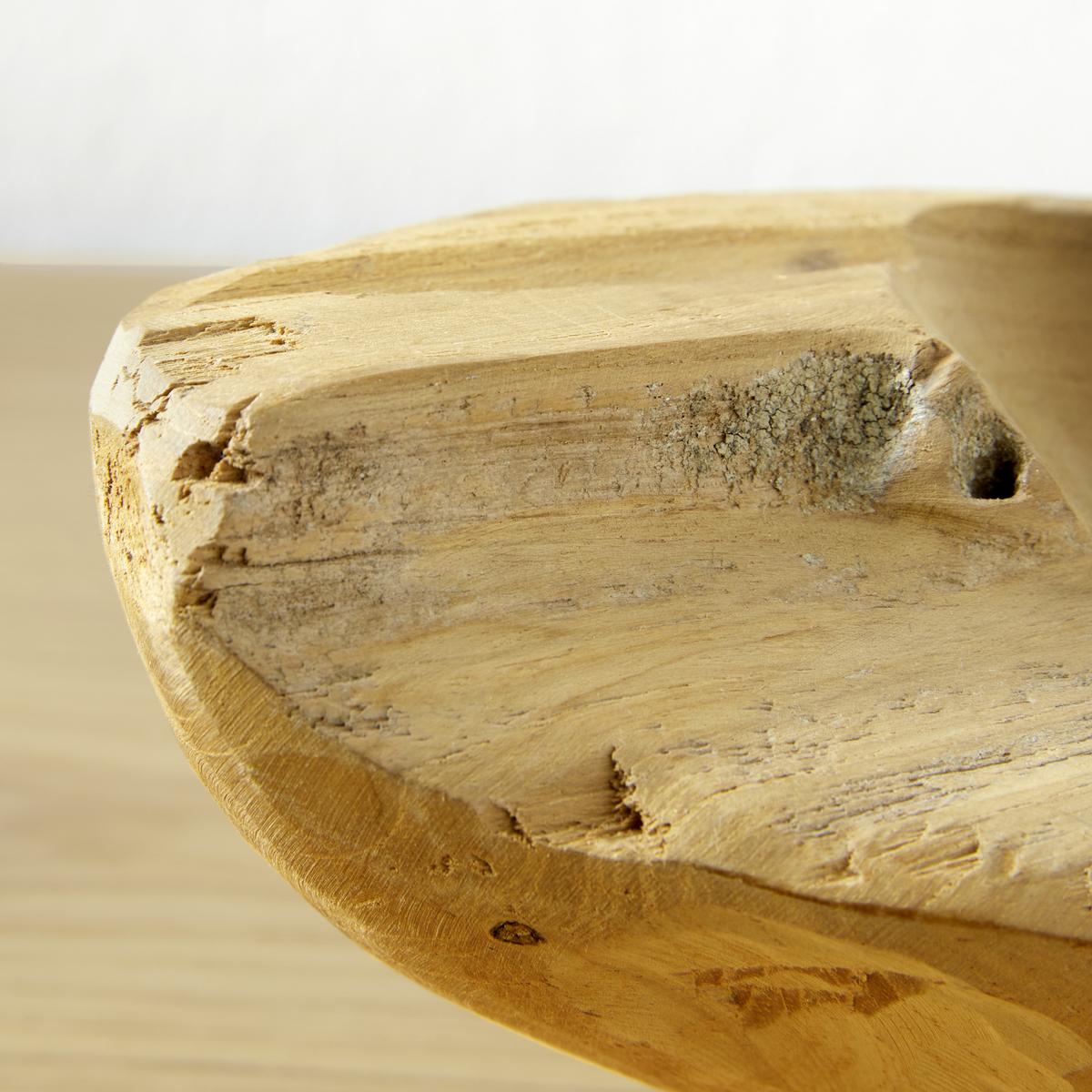 Kerzenhalter Nafia in Naturfarben - Naturfarben, Holz (50/18/19cm)