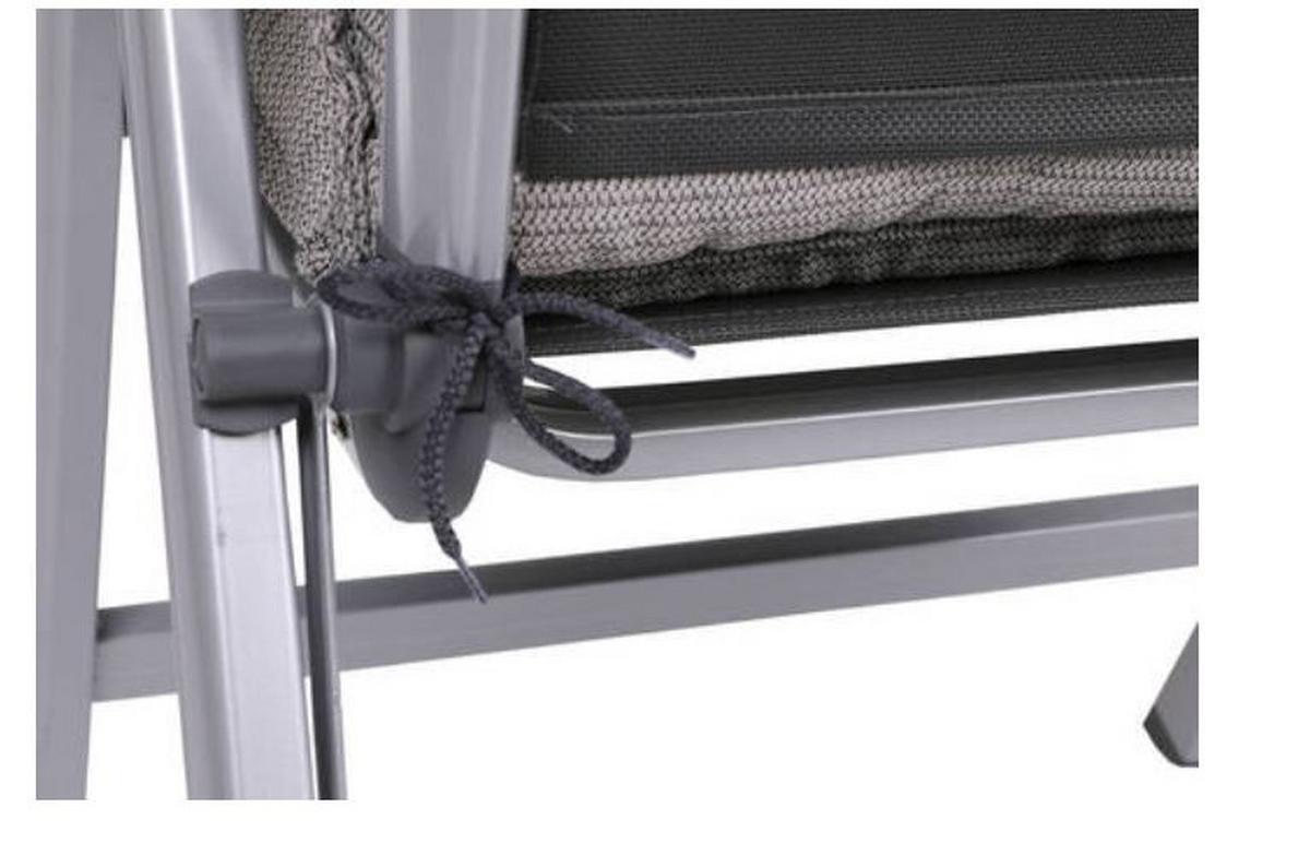 PODUSZKA NA FOTEL 23949 - szary, Basics, tkanina (50/120cm)