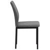 STOL MIA -BASED- - grå/svart, Basics, metall/textil (44/90/56cm) - Based