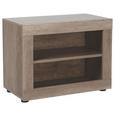 Sitzbank Eichefarben - Eichefarben/Schwarz, MODERN, Kunststoff (65/49/36cm) - Mömax modern living Sitzbank Eichefarben - Eichefarben/Schwarz, MODERN, Kunststoff (65/49/36cm) - Mömax modern living