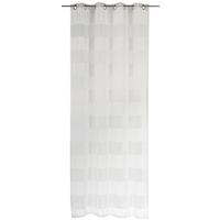 ZASŁONA NA PRZELOTKACH 2ER SET FD BLOCKBUSTER 00 - biały, Basics, tkanina (140/255cm)