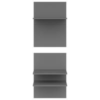 Einlegebodenset K49-POL357/49 Graphitfarben, - Graphitfarben, Basics, Holzwerkstoff (57,8/80,3/48,9cm) - Visiona