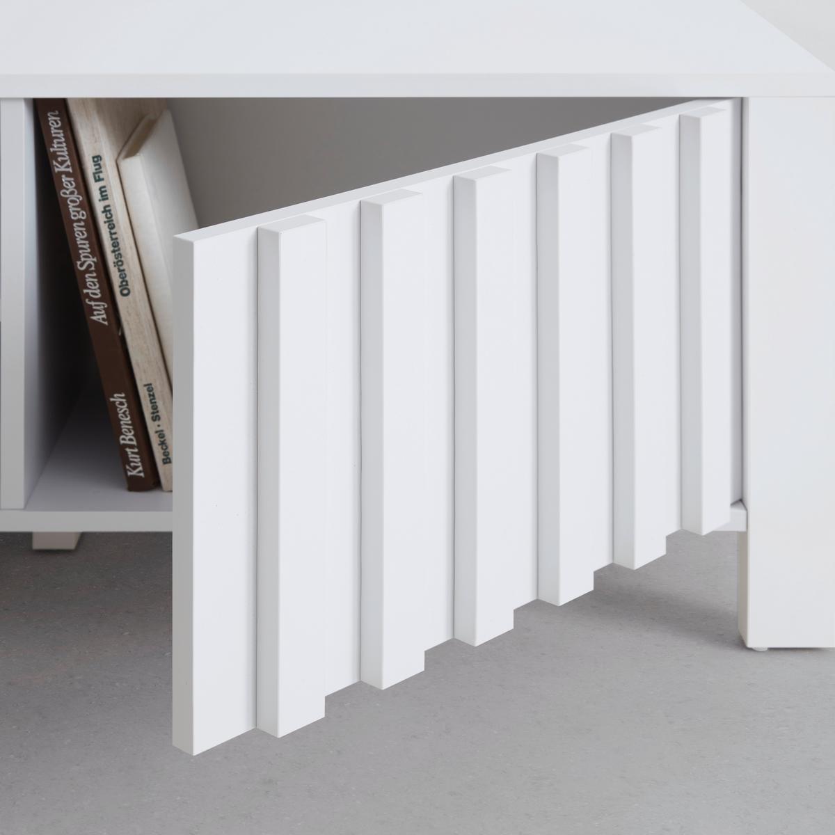 Lowboard Elara Weiß - Weiß, MODERN, Holzwerkstoff (150/42/40cm) - Mömax