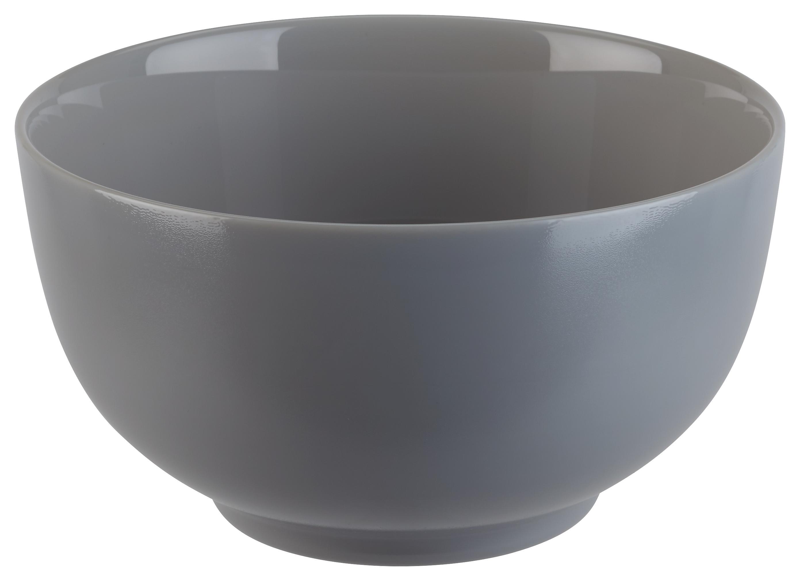 Müslischale Alexis aus Glas Ø ca. 14,5cm - Grau, ROMANTIK / LANDHAUS, Glas (14,5/7,9cm) - Mömax modern living