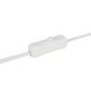 BORDSLAMPA JOTOG - vit/ekfärgad, Modern, trä/plast (16,5/31,5cm) - Mömax