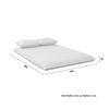 BÄDDSOFFA MACY - beige, Modern, metall/textil (141/68/87cm) - Bessagi Home