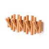 Hakenleiste Holly Naturfarben - Naturfarben, MODERN, Holz (38/17/4cm) - Mömax